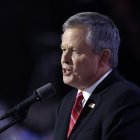 Daines en la Convención Nacional Republicana/ Kamil Krzaczynski