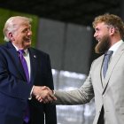 Donald Trump y Jake Paul en Kentucky/ Jim Watson