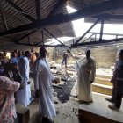 Imágenes de las ruinas de una Iglesia en Nigeria