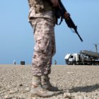 Una fotografía facilitada por la oficina del Ejército iraní el 21 de agosto de 2025