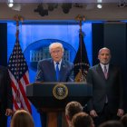 Donald Trump, el día que la Corte Suprema anuló su política arancelaria. Febrero de 2026