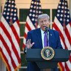 Donald Trump en la Casa Blanca/ Kent Nishimura