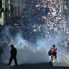 Protestas en La Paz, Bolivia