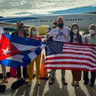 Miembros de las ONG Puentes de Amor, Foro del Pueblo y CODEPINK en Cuba (Archivo)