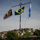 Una imagen de archivo de un complejo de favelas de Maré, al norte de Río de Janeiro