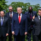El presidente Trump en el G7