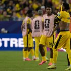 Gonzalo Plata, reacciona al final del partido de fútbol del Grupo E del Mundial 2026 entre Ecuador y Curazao