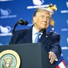 Donald Trump en la Faith & Freedom Coalition's 2026/ Kent Nishimura