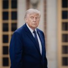 Donald Trump President of the United States of America US on his arrival ahead of a dinner with the President of the French Republic and his wife organised to celebrate the 250th anniversary of the independence of the United States at the Chateau de Versailles in Versailles France on June 17, 2026. (Photo by Bastien Ohier / Hans Lucas via AFP)