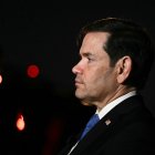 Marco Rubio en la Base Conjunta Andrews, en Maryland/ Brendan Smialowski