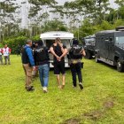 Agentes escoltan al presunto narcotraficante Alejandro Arias Monge