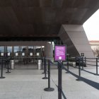 La entrada al Museo Smithsonian, en Washington DC.