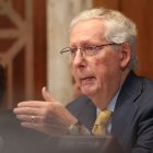 Mitch McConnell en Capitol Hill/ Alex Wroblewsi