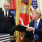 Donald Trump en el Salón Oval/ Jim Watson