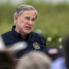 Greg Abbott en Pharr, Texas/ Sergio Flores