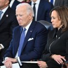 Joe Biden junto a Kamala Harris/ Saul Loeb