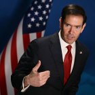 Marco Rubio en en Pasay, Metro Manila/ Brendan Smialowski