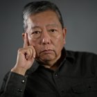 (FILES) Hong Kong pro-democracy activist Lee Cheuk-yan poses during a photo session in Hong Kong on March 21, 2021. Two activists who organised annual vigils marking China's deadly Tiananmen crackdown in 1989 were found guilty of "incitement to subversion", a Hong Kong court heard on August 21. (Photo by Peter PARKS / AFP)