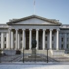 El edificio del Departamento del Tesoro, en Washington DC.