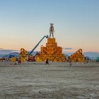 Sede de Burning Man en 2023 (imagen referencial).