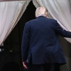 Donald Trump en Dublín, Irlanda/ Brendan SMIALOWSKI