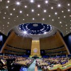 Asamblea General de las Naciones Unidas en la Sede de las Naciones Unidas en Nueva York