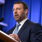 Markwayne Mullin en Washington DC/ Oliver Contreras