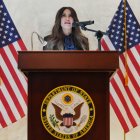 La embajadora de Estados Unidos en Grecia, Kimberly Guilfoyle, en una imagen de archivo
