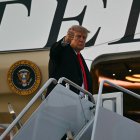 Donald Trump en Anchorage, Alaska/ Kent NISHIMURA