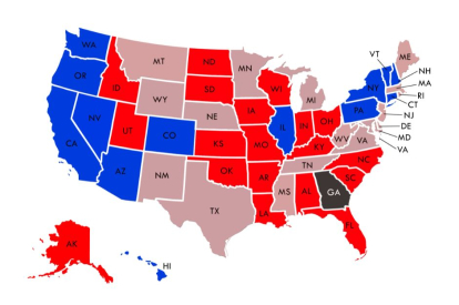 Mapa senado completo midterms 2022