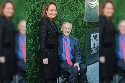 Greg Abbott y Cecilia Abbott