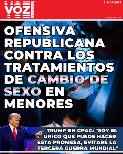 Portada de Voz Media del 6 de marzo de 2023.