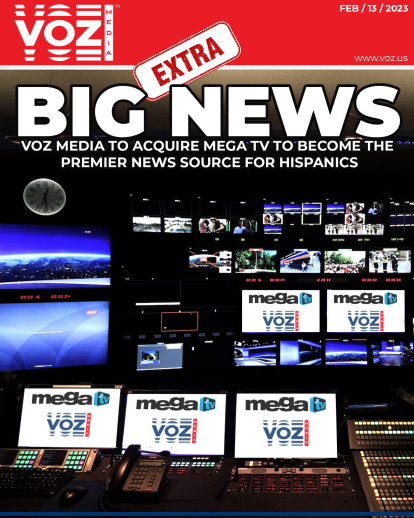 Cover EXTRA of Voz Media February 13, 2023