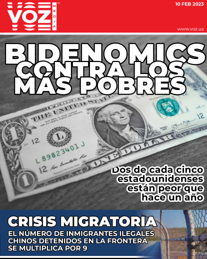 Portada de Voz Media del 10 de febrero de 2023