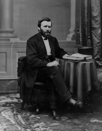 Retrato de Ulysses S. Grant.