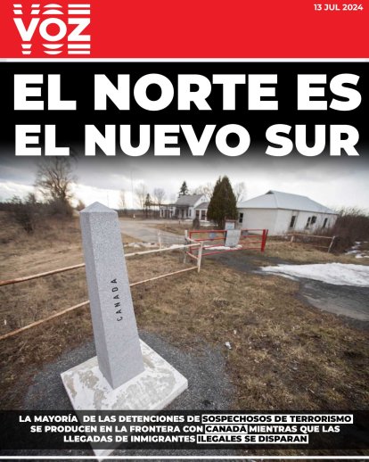 Portada de Voz para el 13 de Julio 2024