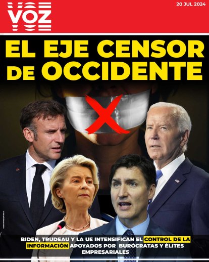 Portada de VOZ para el 19 de Julio de 2024