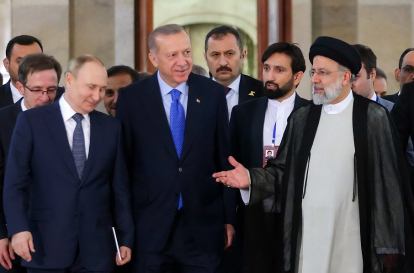 Presidents of Russia, Turkey, and Iran Meet in Tehran