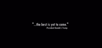 The best is yet to come