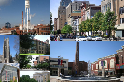 Raleigh & Durham, North Carolina.