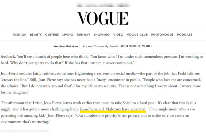 Profile of Karine Jean-Pierre in Vogue magazine.