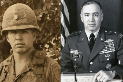 Gen. Richard Cavazos, a serviceman whom the Navy honored by renaming Fort Hood as Fort Cavazos.