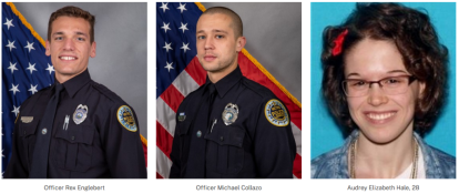 The police officers who shot down the Nashville Christian school shooter and the female assailant who killed six people.