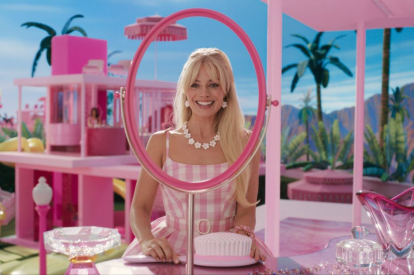 Still from Barbie, the movie starring Margot Robbie that hits the big screen next Thursday, July 20.