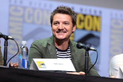 Pedro Pascal, at the 2017 San Diego Comic Con. He is now one of the most influential Hispanics by 'Time' magazine.