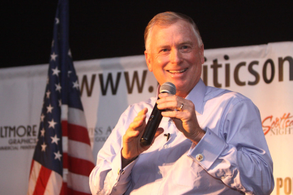 Dan Quayle was vicepresident between 1989 and 1993/ Wikimedia Commons