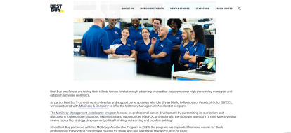 Screenshot Best Buy / Voz Media page