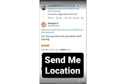 Zuckerberg Musk combate