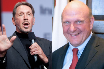 Larry Ellison - Steve Ballmer.