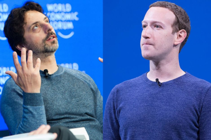 Sergey Brin - Mark Zuckerberg.